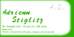 adrienn stiglitz business card